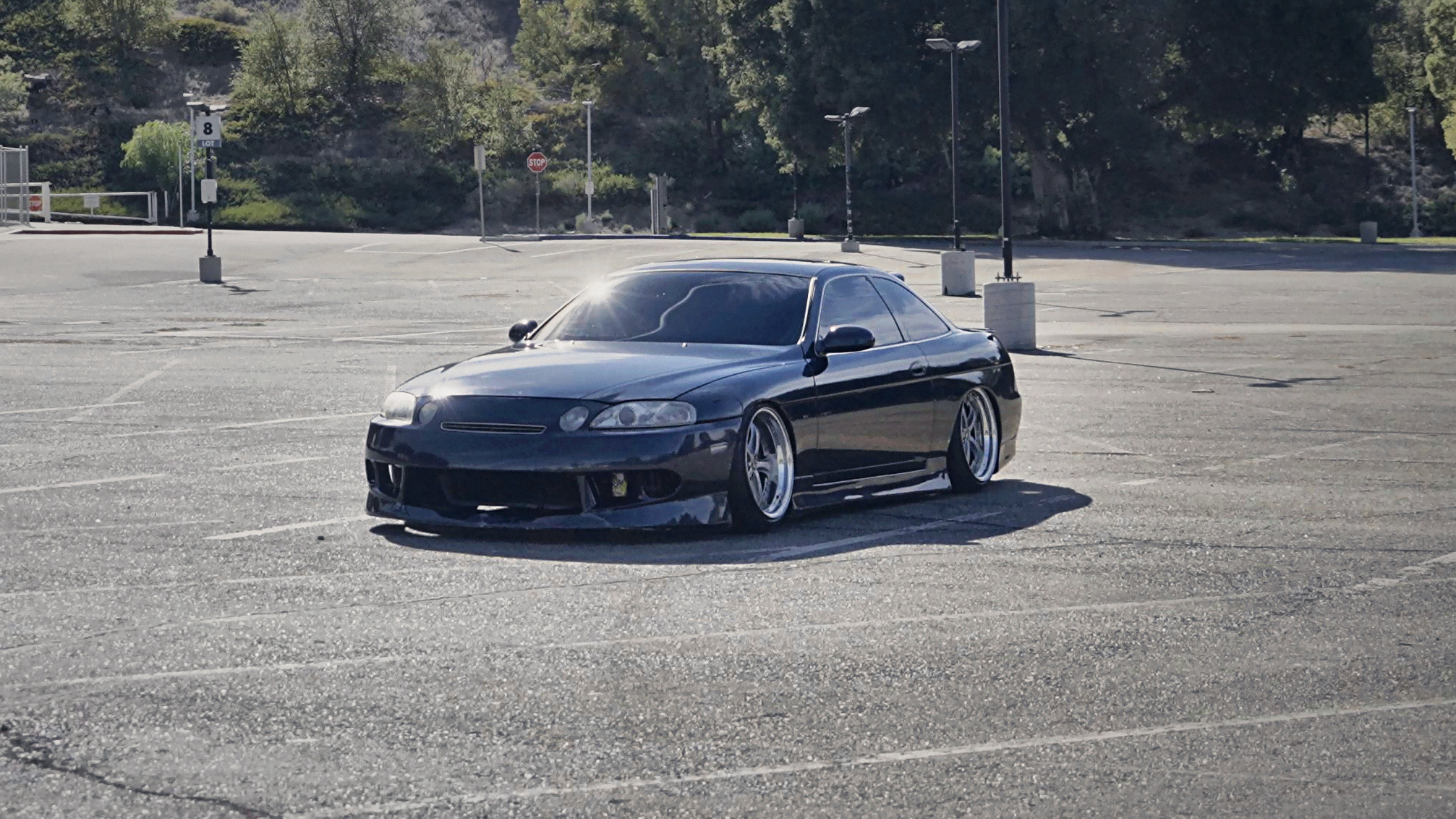 SKYSPECS Digital automotive editorial visual study featuring a black vehicle in cinematic hero framing